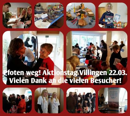 Ein Dankeschön an die Besucher unseres Aktionstags in Villingen